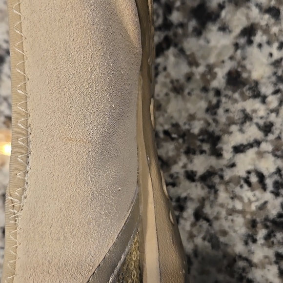 SKECHERS ACTIVE JUBILEE LEATHER BALLET FLATS. SIZE 10 - Picture 8 of 12